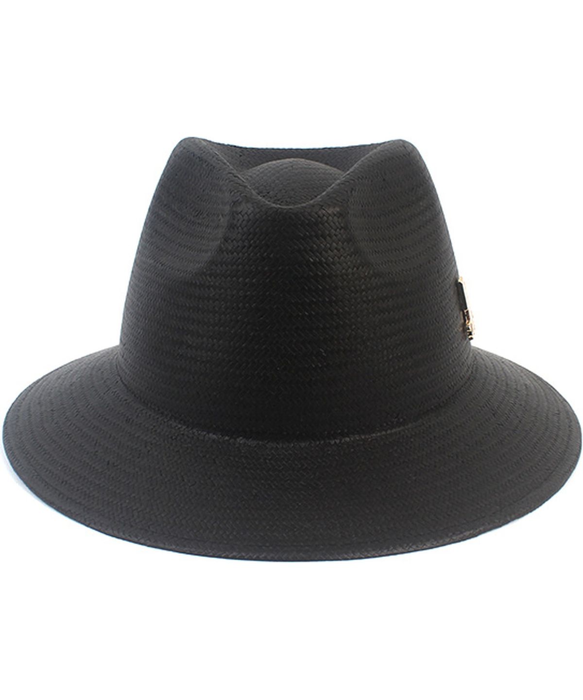 유니버셜 케미스트리(UNIVERSAL CHEMISTRY) Summer Gentle Black Short Fedora 여름페도라