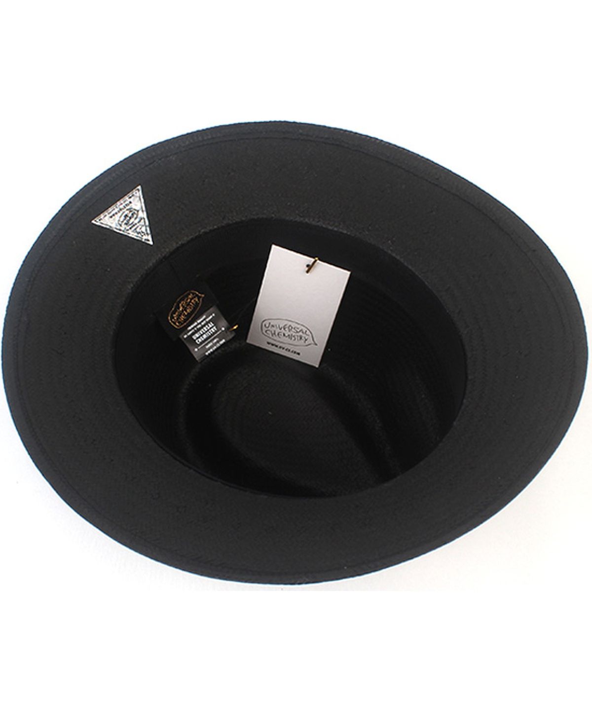 유니버셜 케미스트리(UNIVERSAL CHEMISTRY) Summer Gentle Black Short Fedora 여름페도라