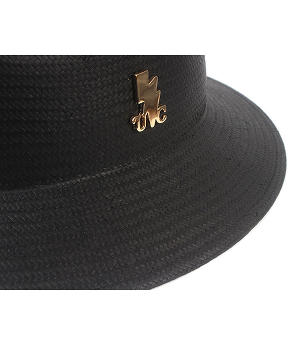 유니버셜 케미스트리(UNIVERSAL CHEMISTRY) Summer Gentle Black Short Fedora 여름페도라