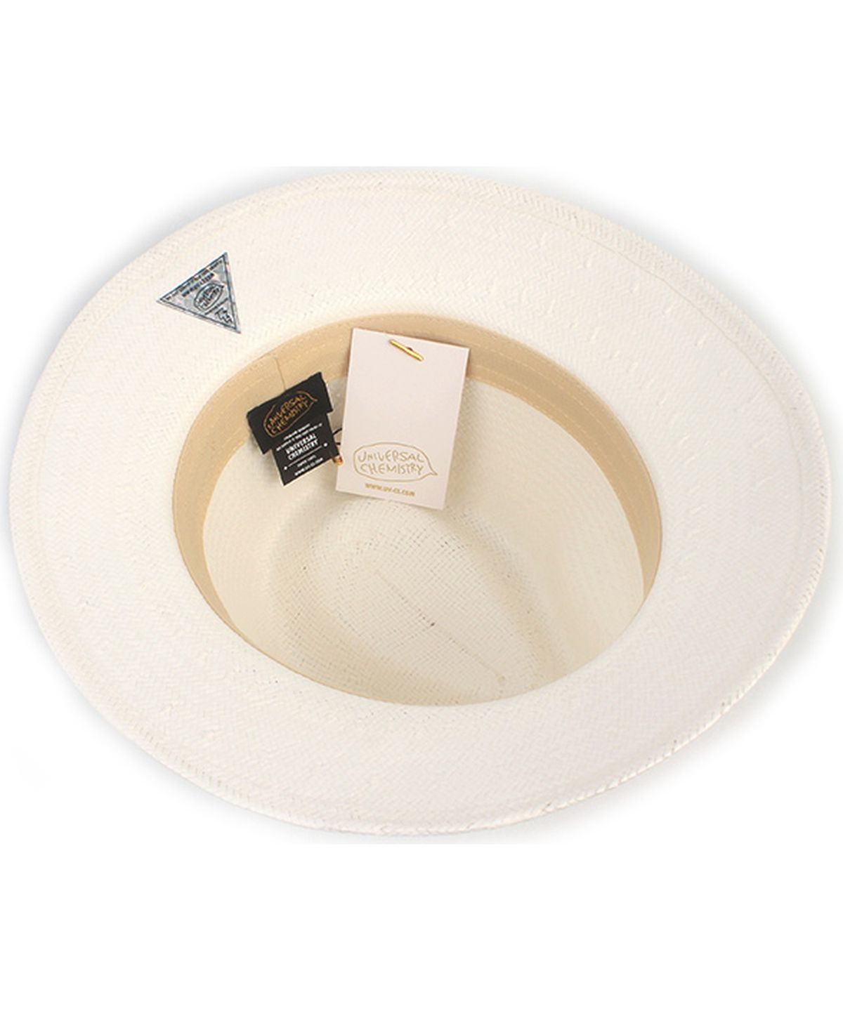 유니버셜 케미스트리(UNIVERSAL CHEMISTRY) Summer Gentle White Short Fedora 여름페도라