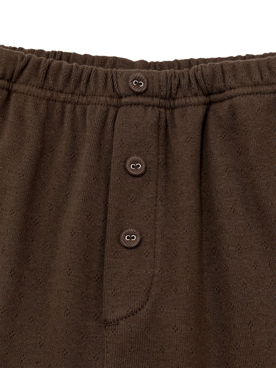 ★送料・関税込★GLOWNY★PROVINCE EYELET PANTS★ MUSINSA | GLOWNY PROVINCE EYELET PANTS (CHOCOLATE)