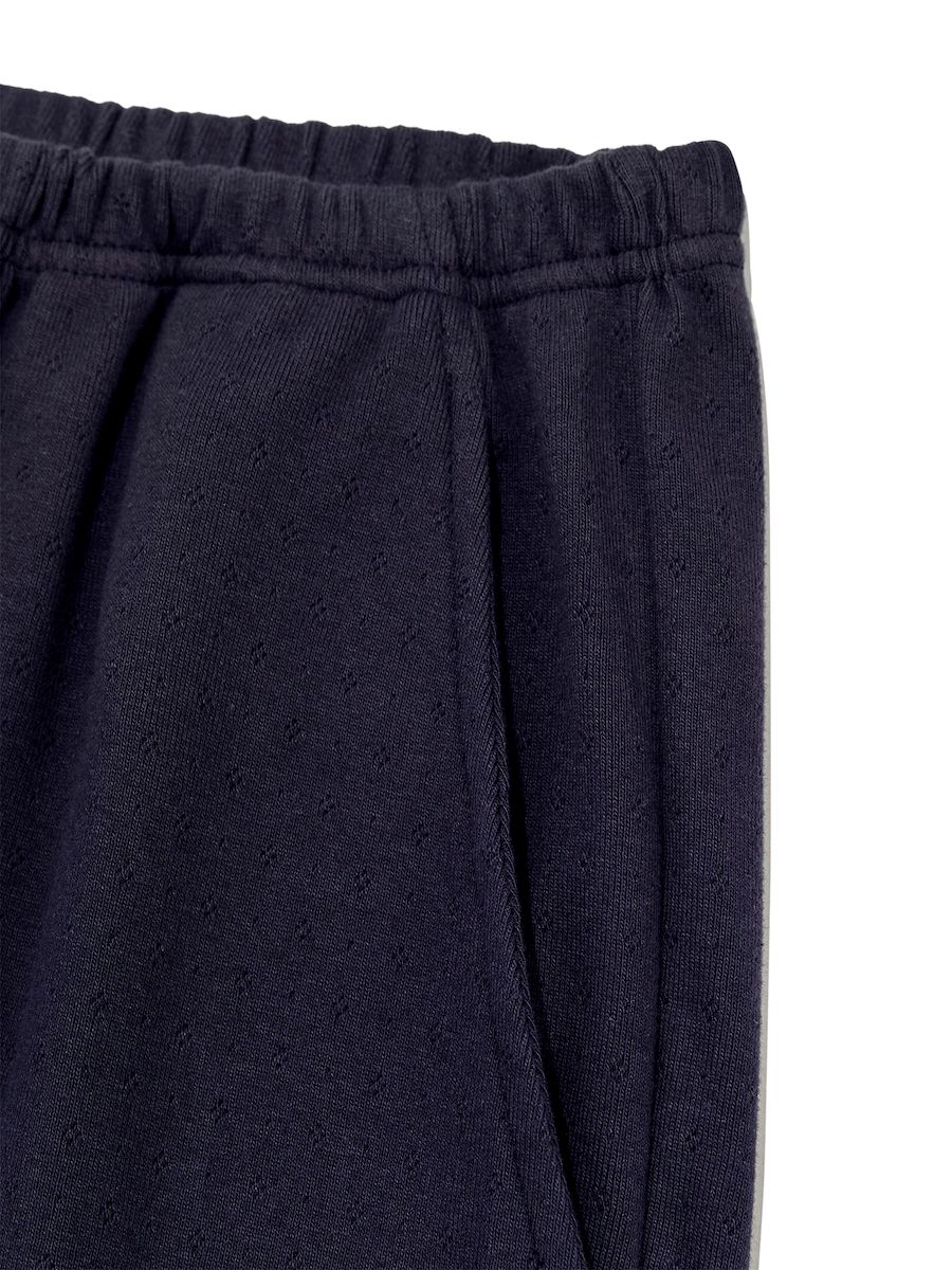 MUSINSA公式 | GLOWNY PROVINCE EYELET PANTS (NAVY)