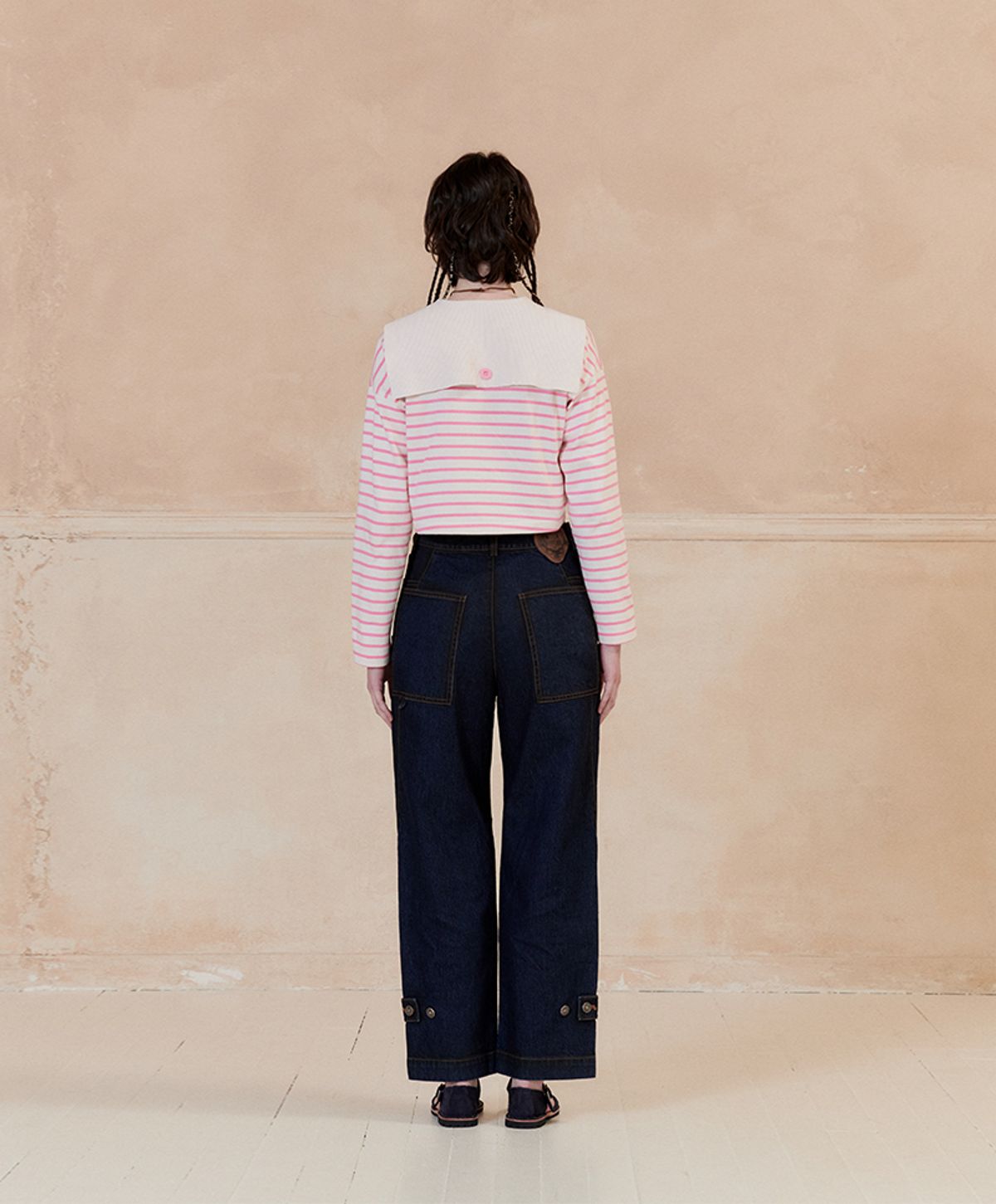 누크피터(NUUKFITTER) BUSH JEANS (WAX COATING) [BLUE]