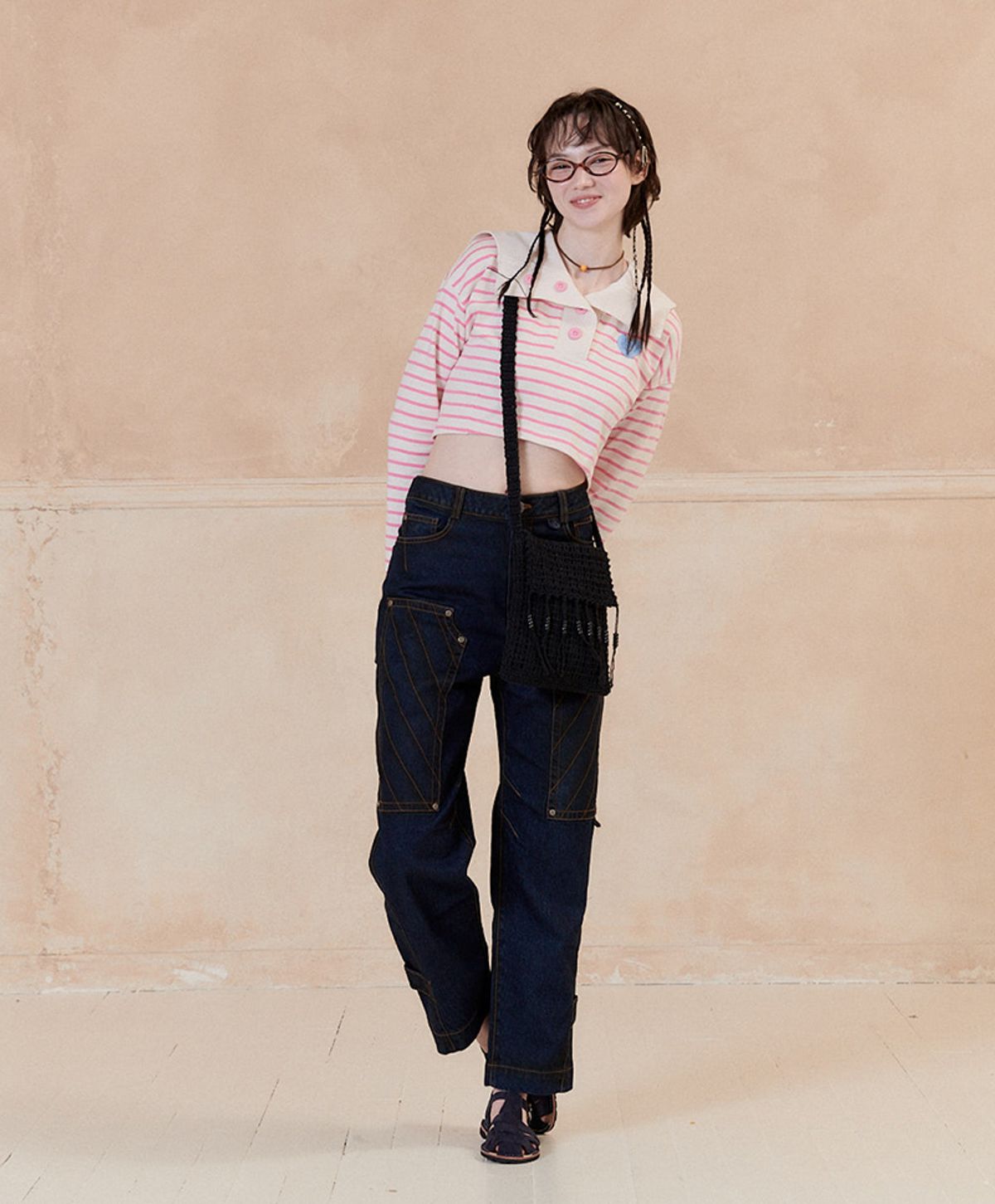 누크피터(NUUKFITTER) BUSH JEANS (WAX COATING) [BLUE]