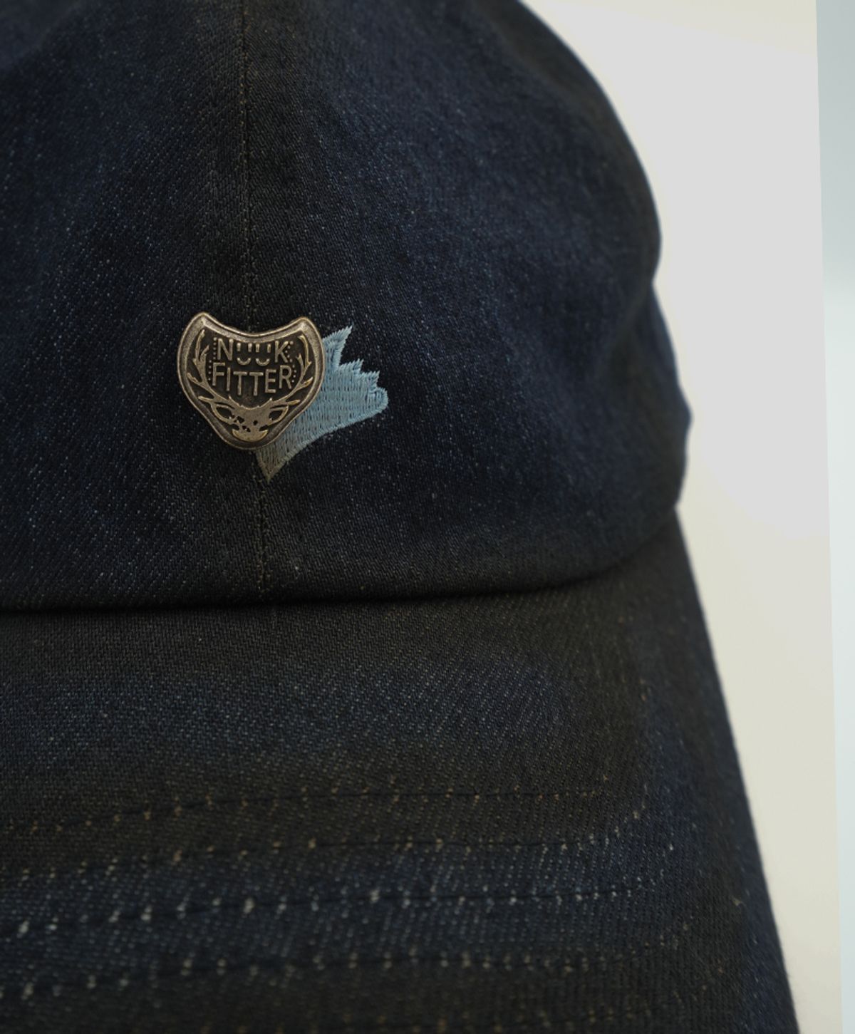 누크피터(NUUKFITTER) BUSH CAP (WAX COATING) [BLUE]