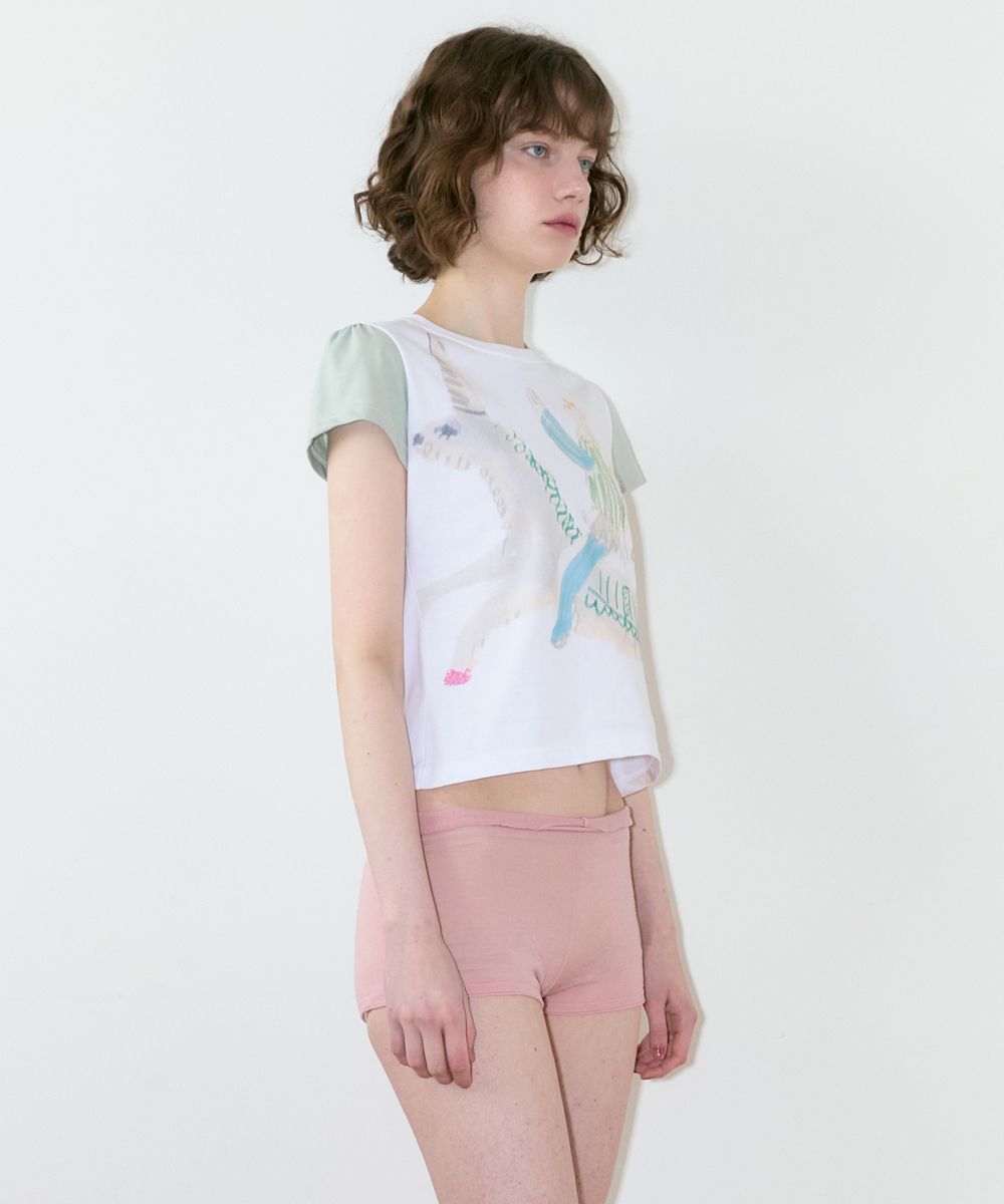 MUSINSA公式 | SINOON [IVE REI wearing] Color Block Unicorn