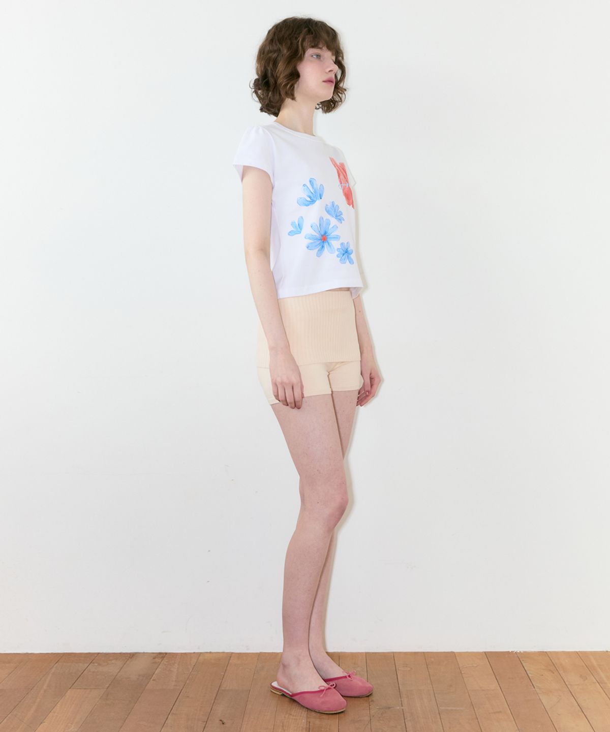 시눈(SINOON) Sinoon Tulip Puff T-Shirt (White)