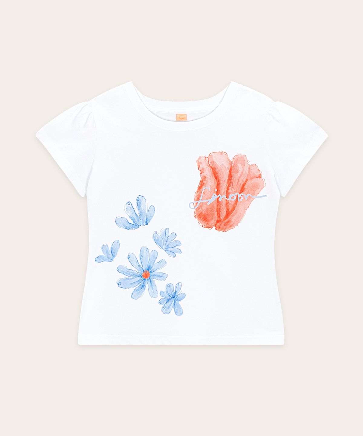 시눈(SINOON) Sinoon Tulip Puff T-Shirt (White)