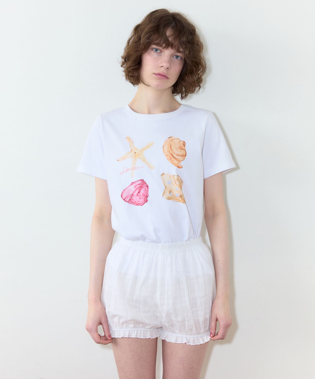 시눈(SINOON) Starfish T-Shirt (White)