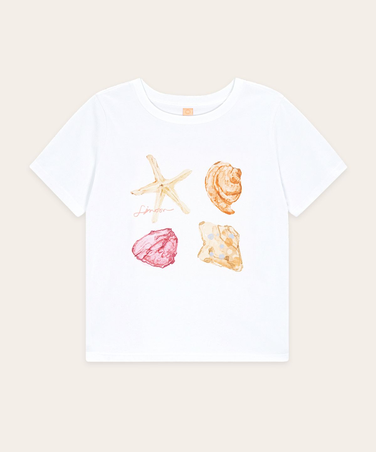 시눈(SINOON) Starfish T-Shirt (White)