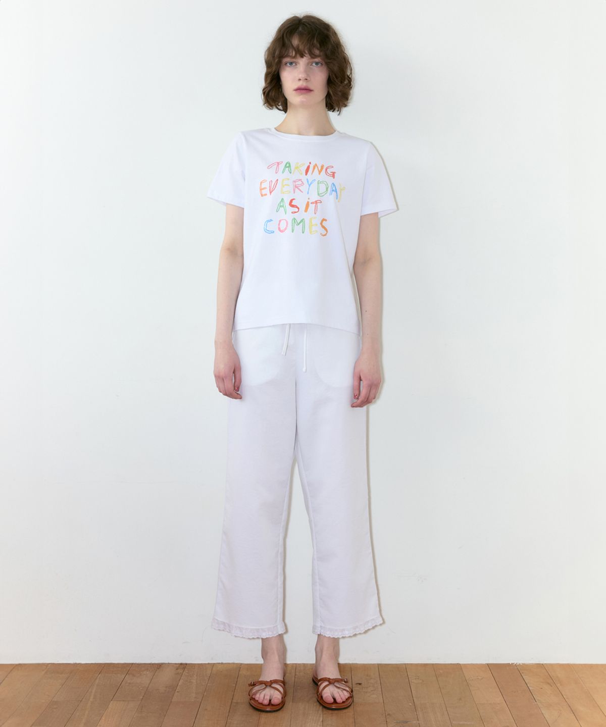 시눈(SINOON) Every Day Color T-Shirt (White)