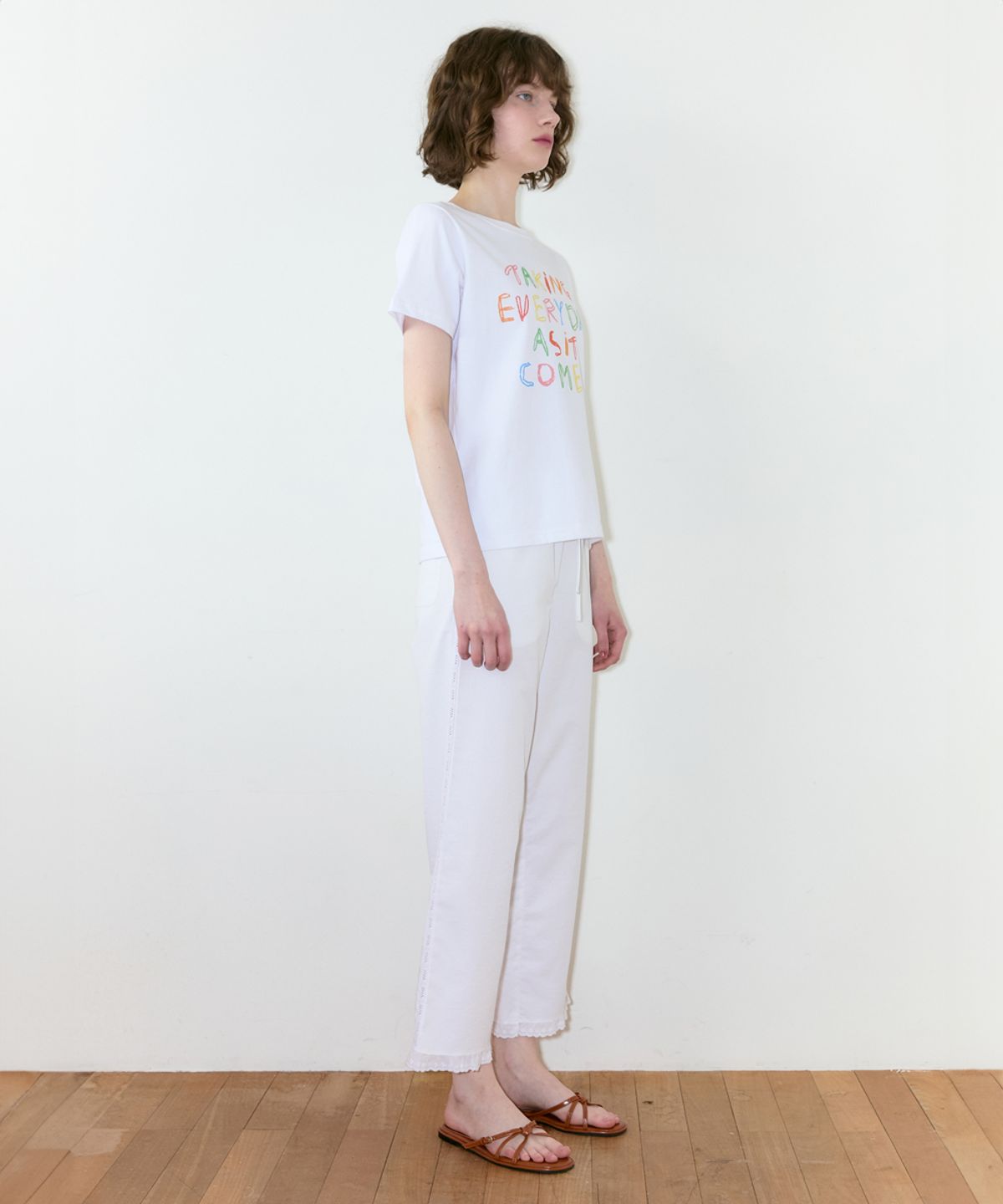 시눈(SINOON) Every Day Color T-Shirt (White)