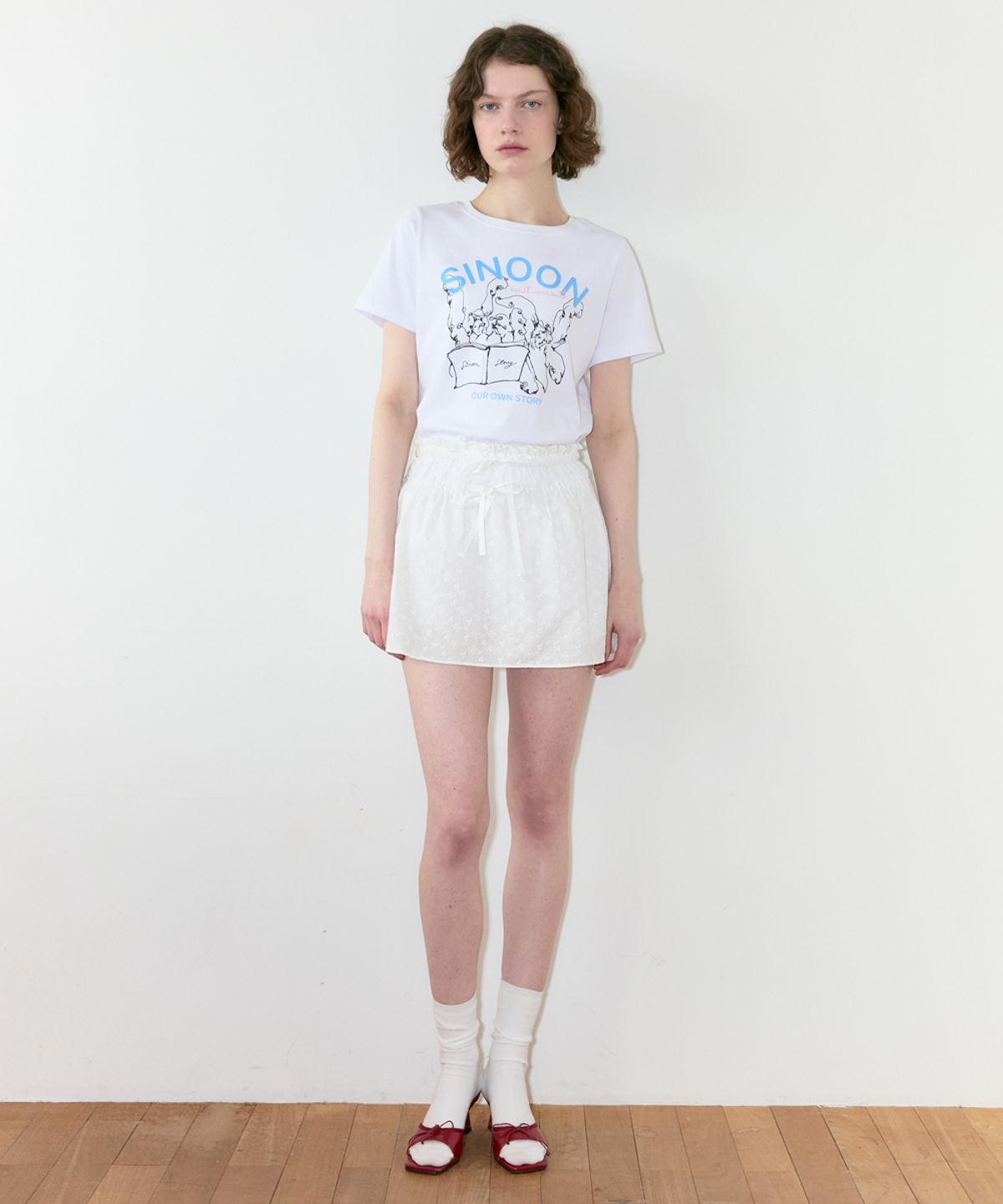 시눈(SINOON) Sinoon Angel T-Shirt (White)