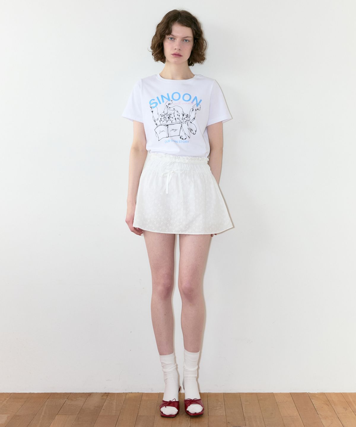 시눈(SINOON) Sinoon Angel T-Shirt (White)