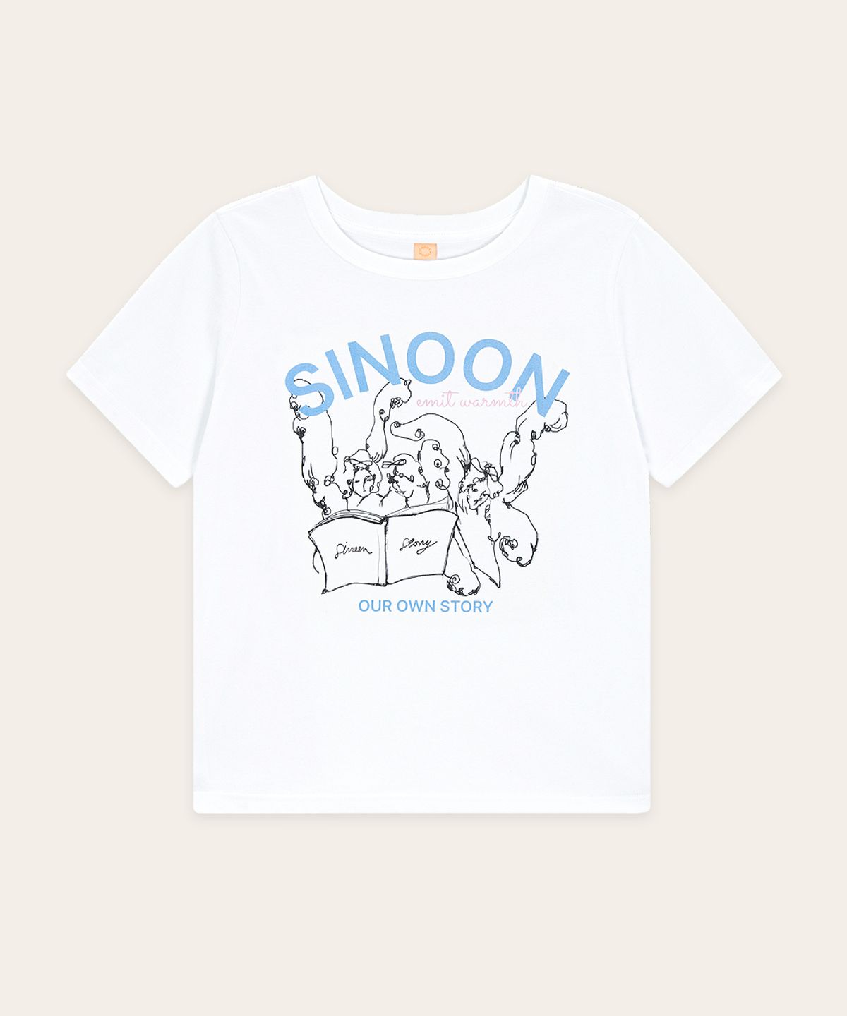 시눈(SINOON) Sinoon Angel T-Shirt (White)