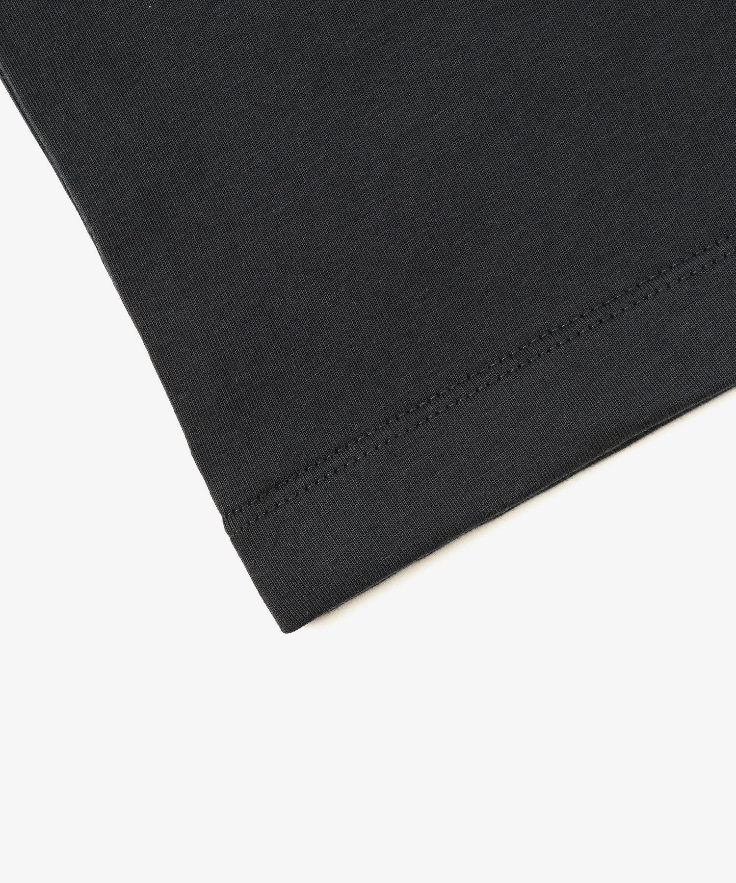 MUSINSA公式 | TOFFEE Standard crew neck cotton t-shirt (BLACK)