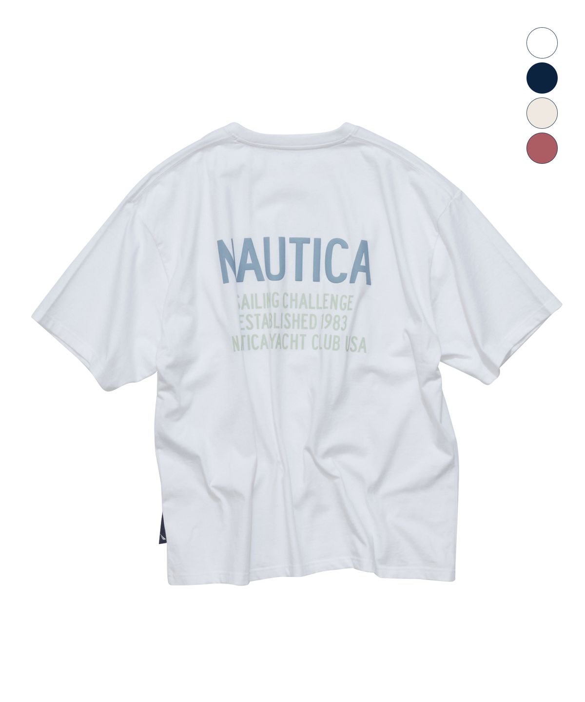 노티카(NAUTICA) 세일링 요트 클럽 티셔츠(4colors) NTS4806