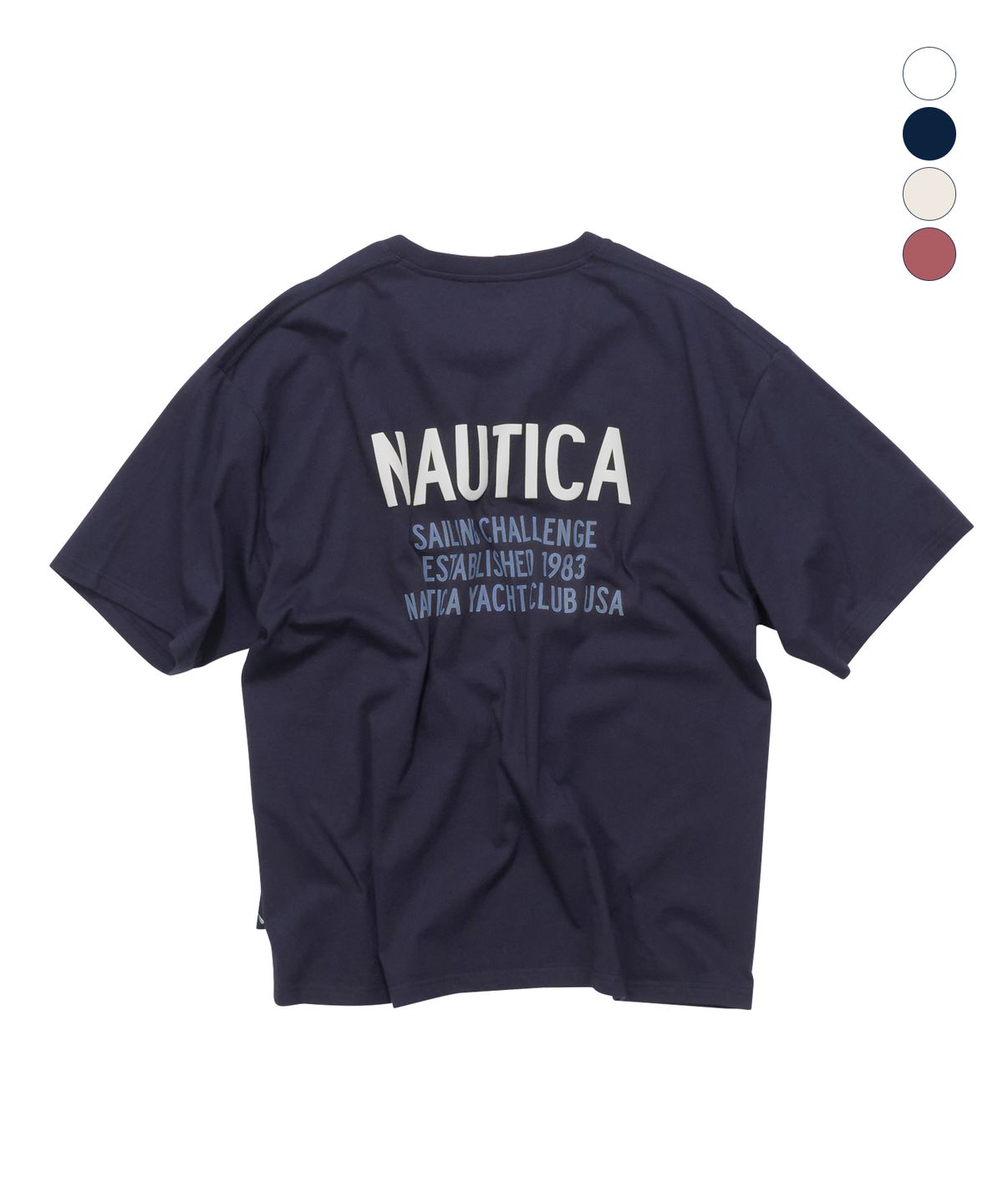 노티카(NAUTICA) 세일링 요트 클럽 티셔츠(4colors) NTS4806