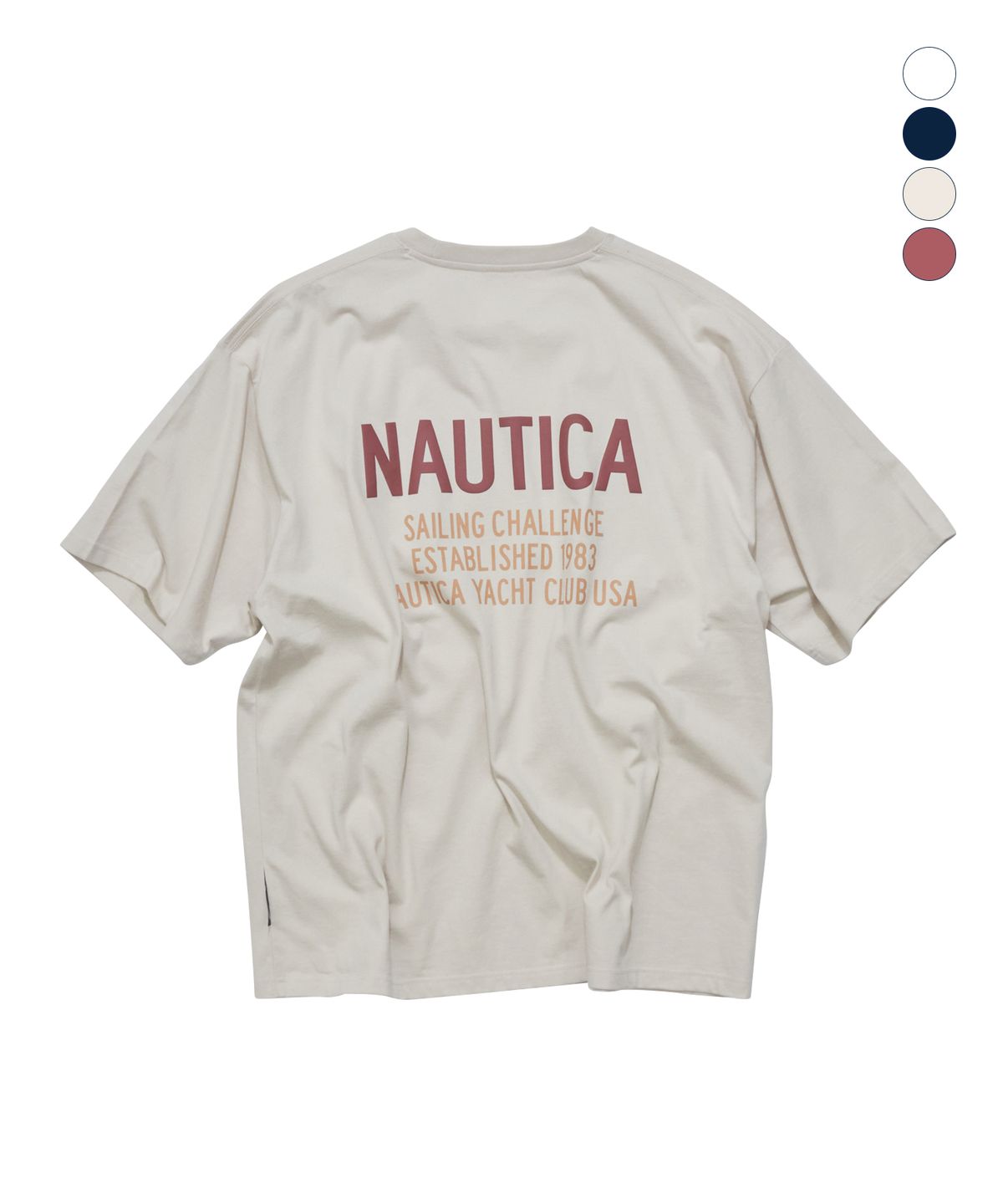 노티카(NAUTICA) 세일링 요트 클럽 티셔츠(4colors) NTS4806