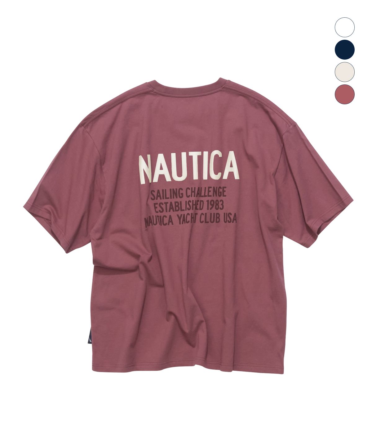 노티카(NAUTICA) 세일링 요트 클럽 티셔츠(4colors) NTS4806