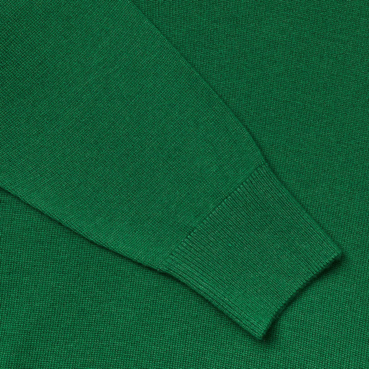 베르노(VERNO) 24SS Cashtouch saddle sleeve polo knit E.Green