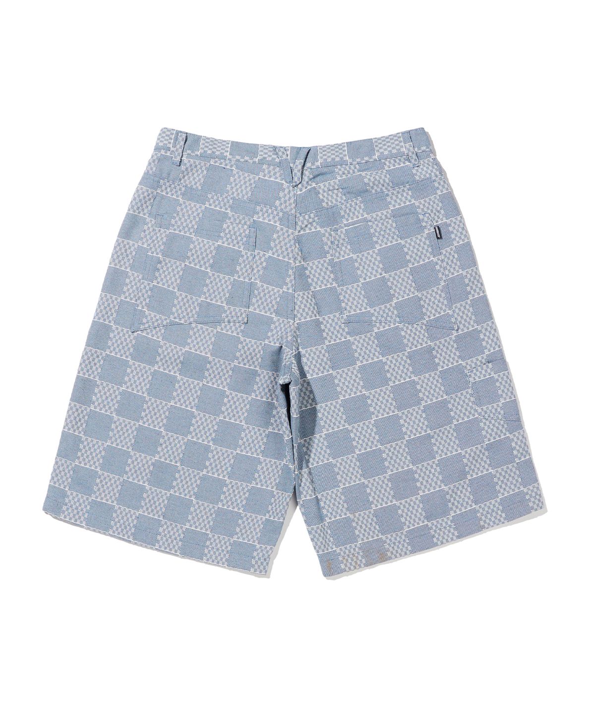 브라운브레스(BROWNBREATH) BB CHECKER SHORT PANTS - NAVY