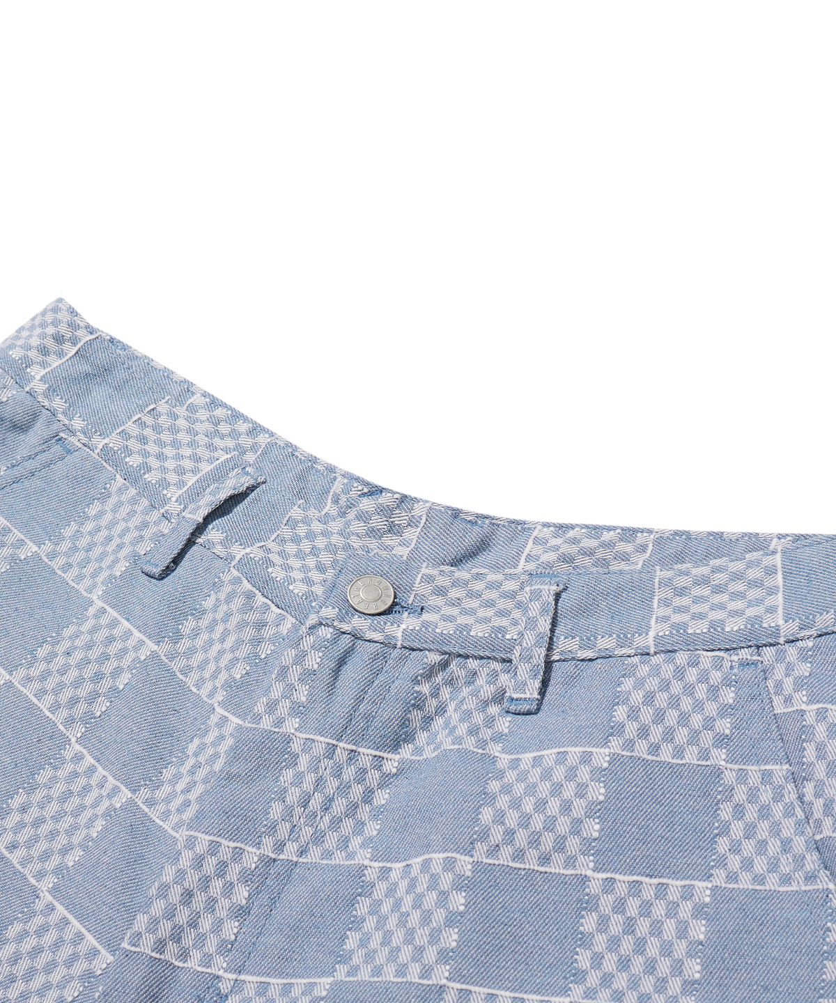 브라운브레스(BROWNBREATH) BB CHECKER SHORT PANTS - NAVY
