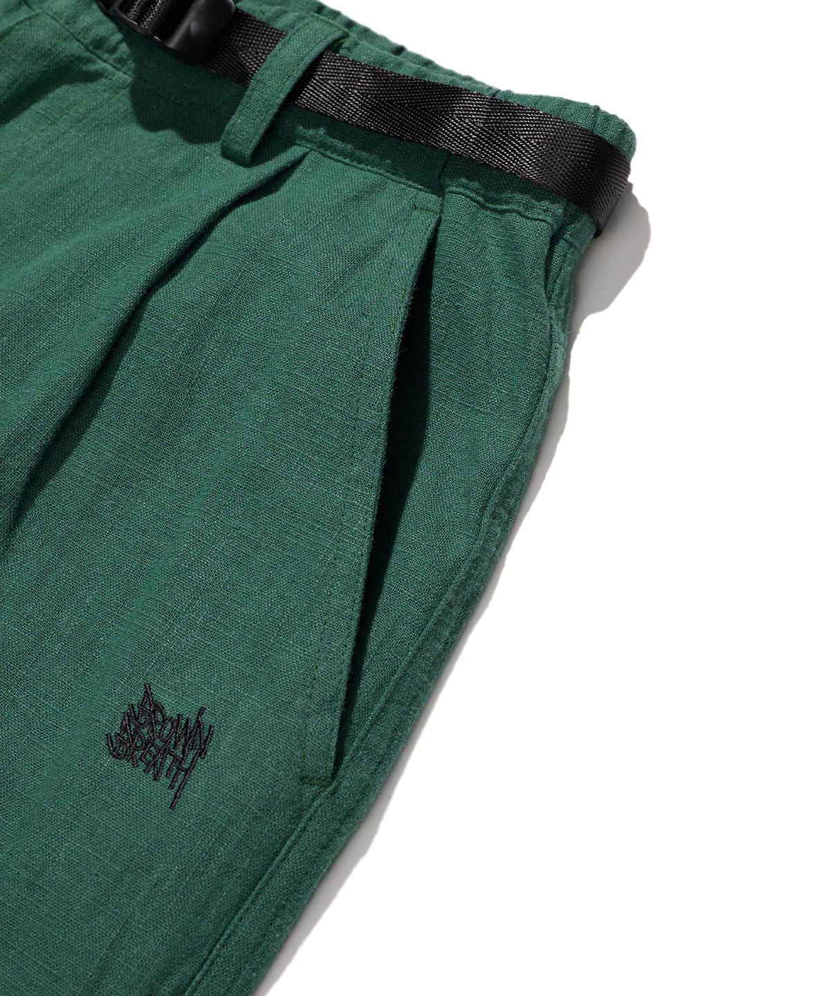 브라운브레스(BROWNBREATH) TAG EASY SHORT PANTS - BLUE GREEN