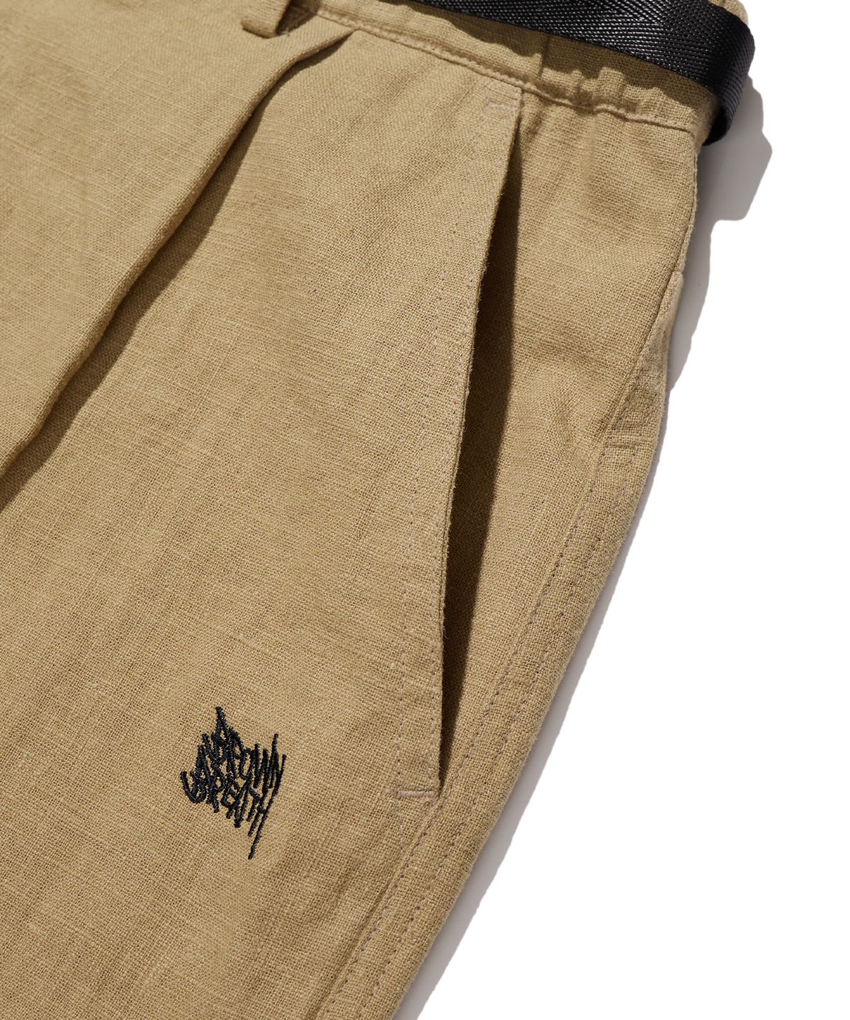 브라운브레스(BROWNBREATH) TAG EASY SHORT PANTS - OATMEAL