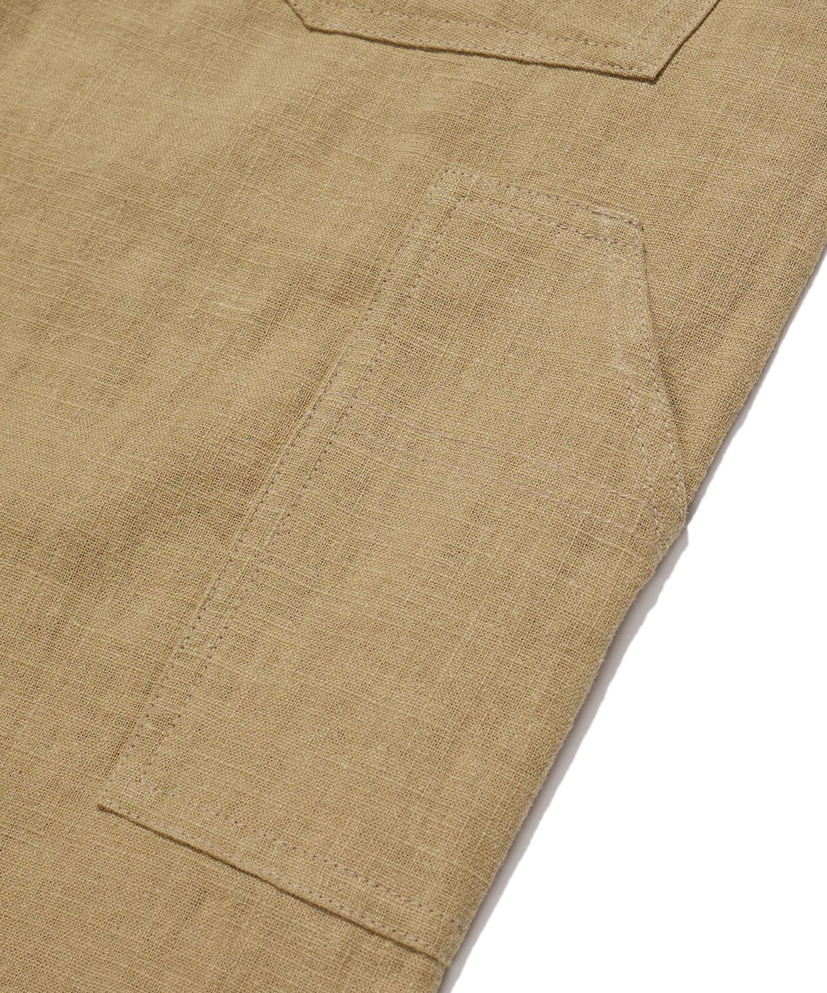 브라운브레스(BROWNBREATH) TAG EASY SHORT PANTS - OATMEAL