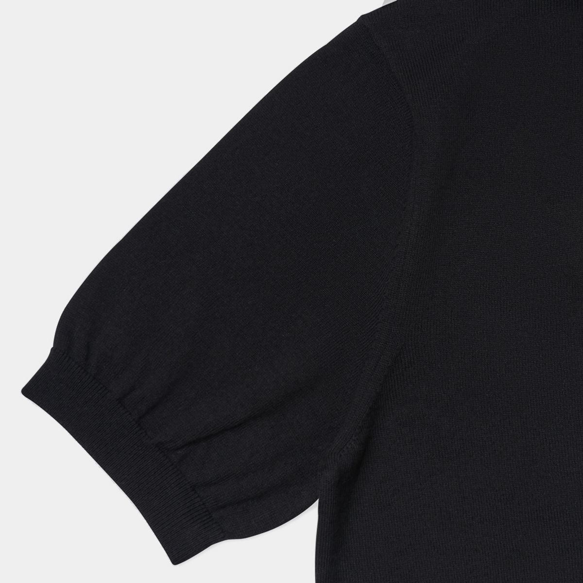 베르노(VERNO) 24SS Essential Polo Knit Black