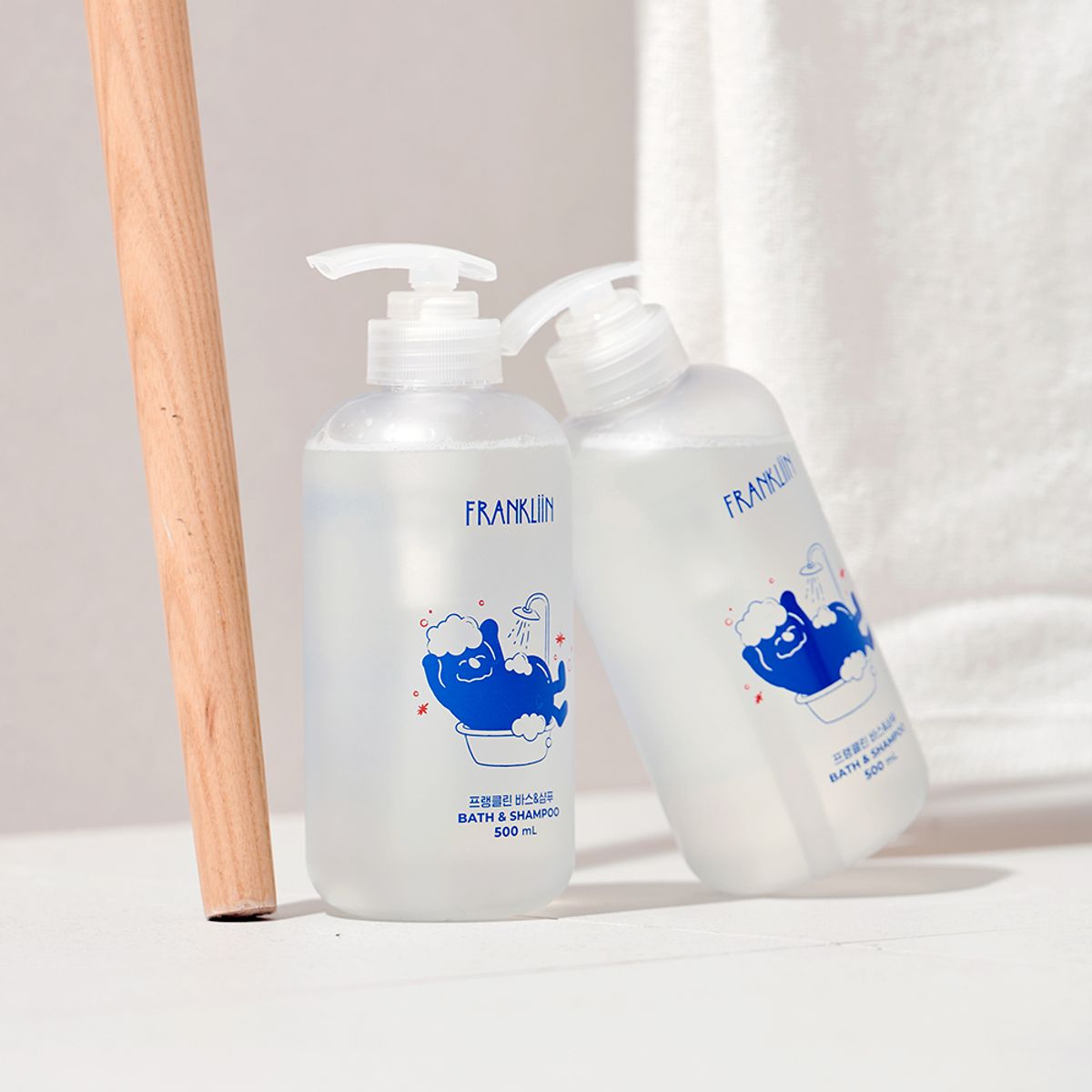 프랭클린(FRANKLIIN) 바스앤샴푸 500ml 신생아 아기 바디워시