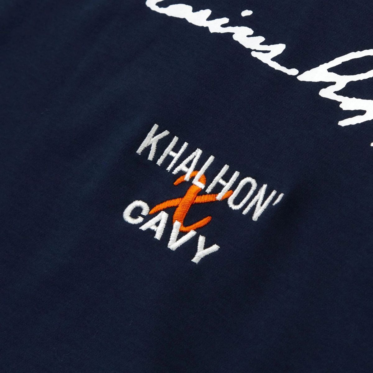 깔롱 골프(KHALHON) CAVY_Few desires 반팔 티셔츠 (네이비)