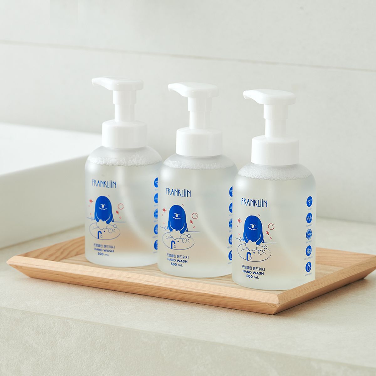 프랭클린(FRANKLIIN) 아기 핸드워시 500ml 거품형
