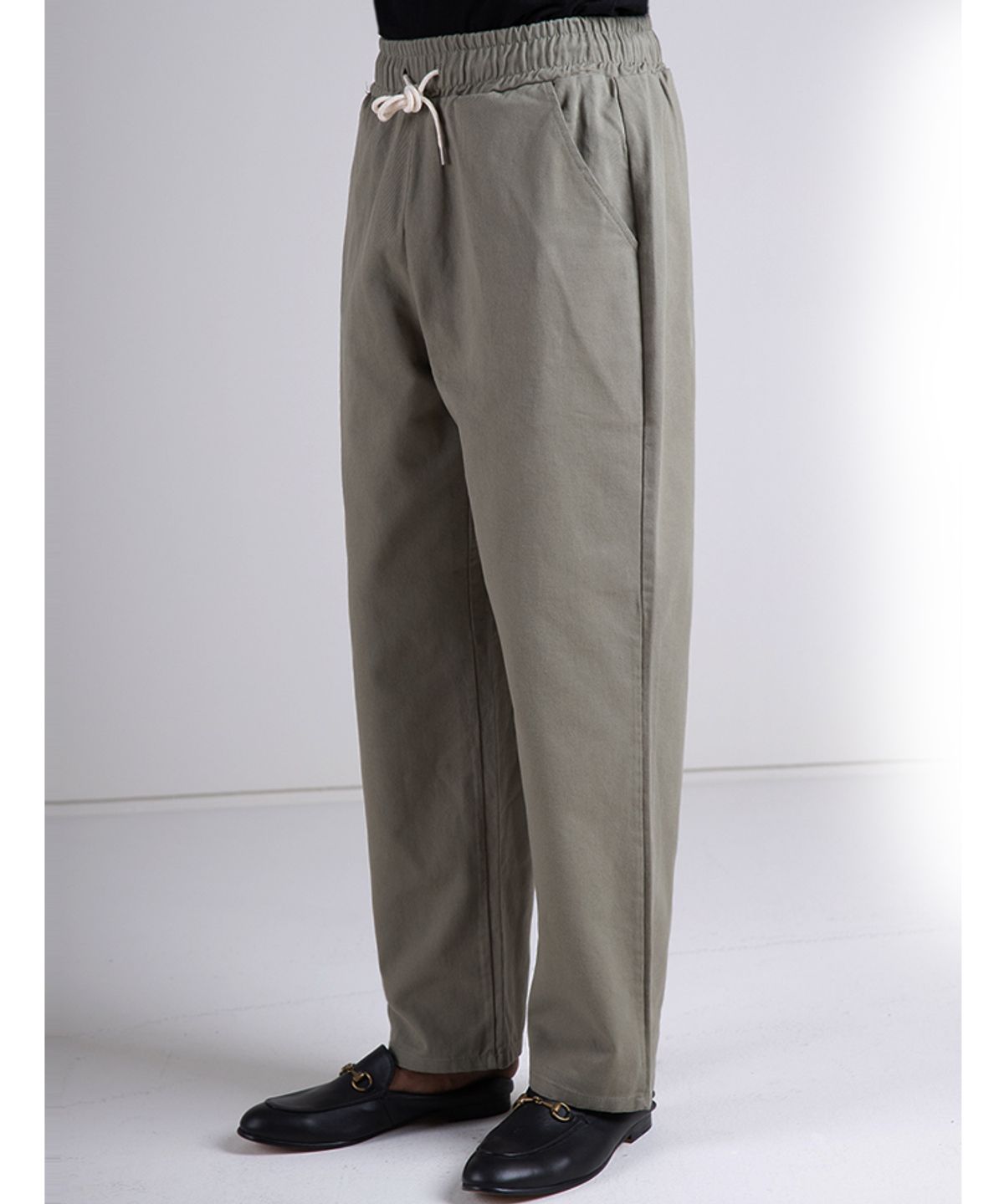 스트라이크(STRIKE) Wide Elastic Chinos (4 Colors)