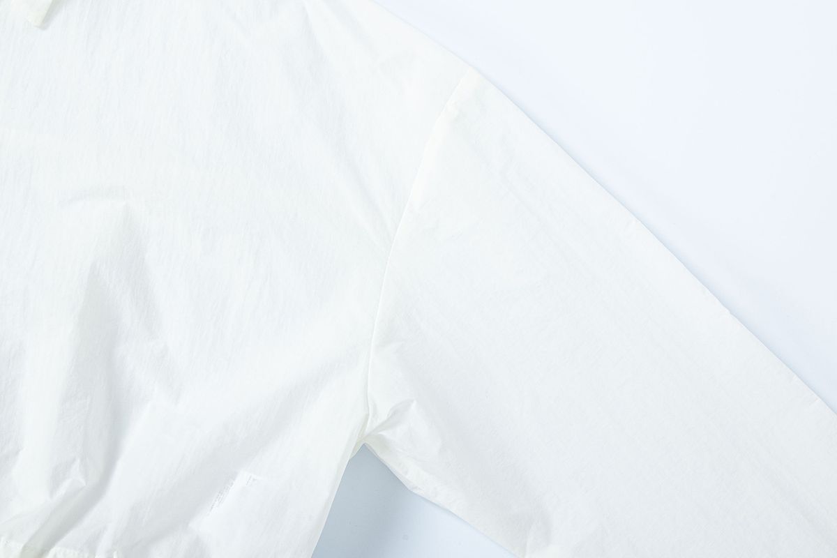 샐러드바구니(SALAD BAGUNI) Stopper Crop Shirt - white