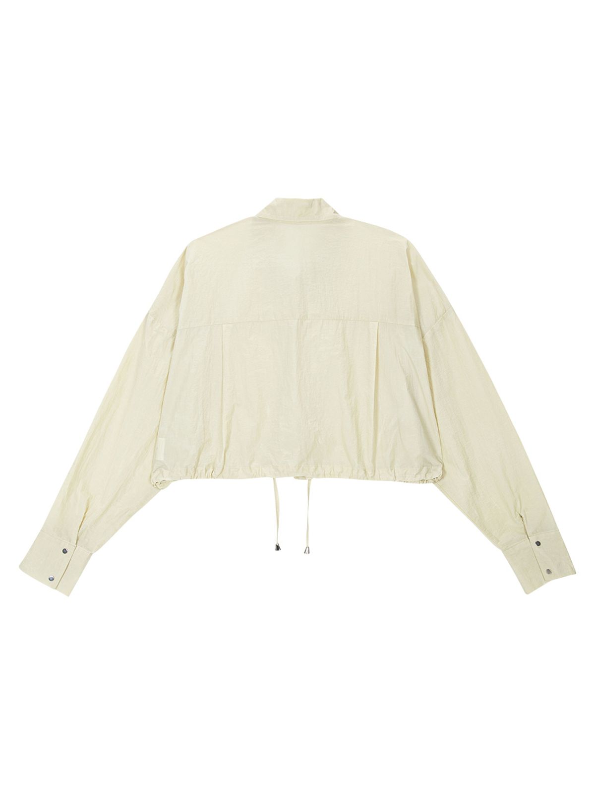 샐러드바구니(SALAD BAGUNI) Stopper Crop Shirt - yellow beige