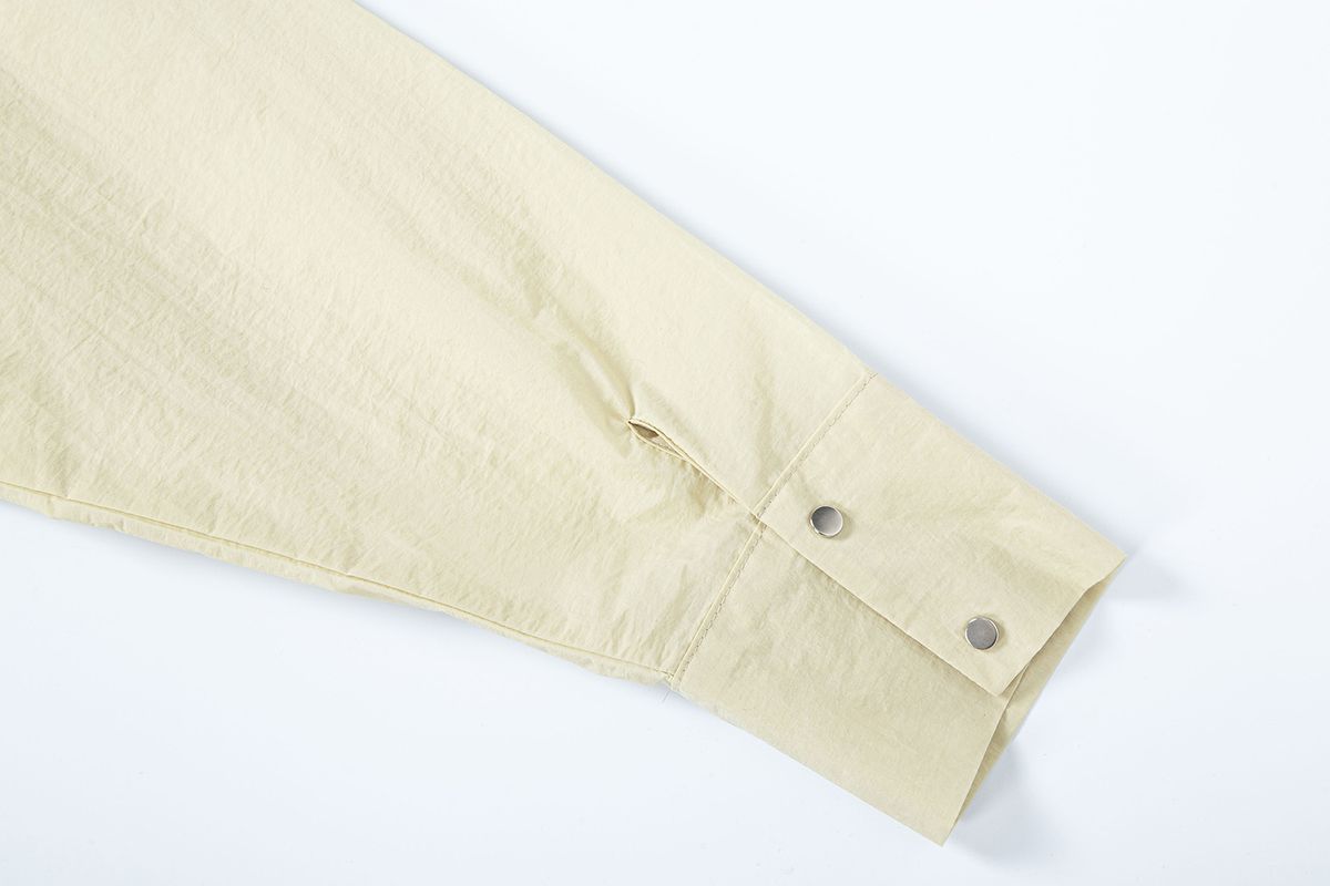 샐러드바구니(SALAD BAGUNI) Stopper Crop Shirt - yellow beige