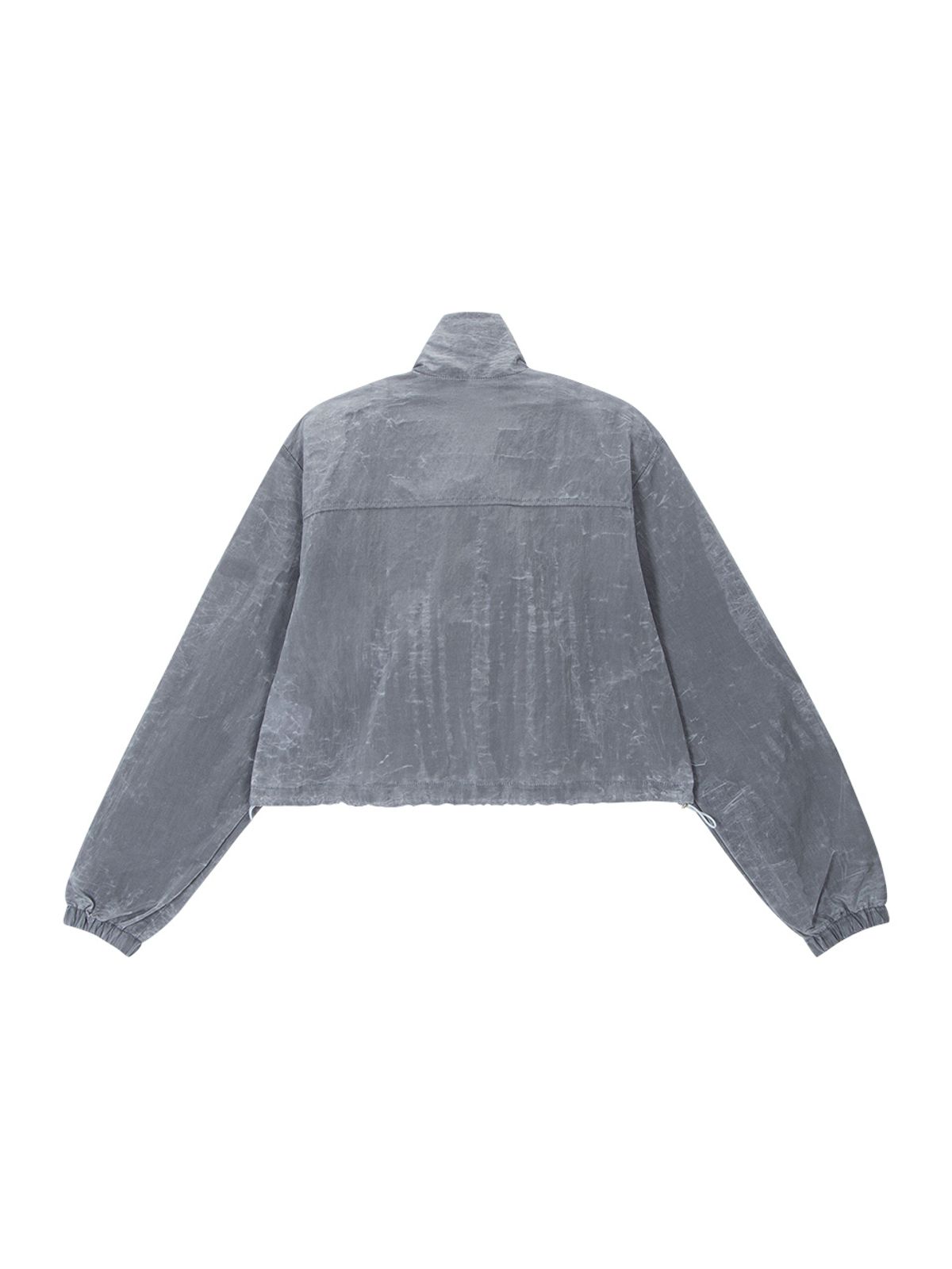 샐러드바구니(SALAD BAGUNI) Stone Coated Blouson Jacket - gray