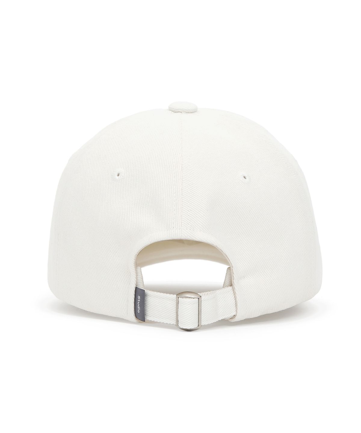 언더컨트롤 스튜디오(UNDERCONTROL STUDIO) 스터드 로고 볼캡 BALL CAP / JEWEL STUD / BATIK CREAM