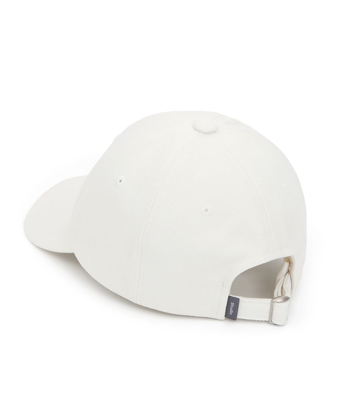 언더컨트롤 스튜디오(UNDERCONTROL STUDIO) 스터드 로고 볼캡 BALL CAP / JEWEL STUD / BATIK CREAM