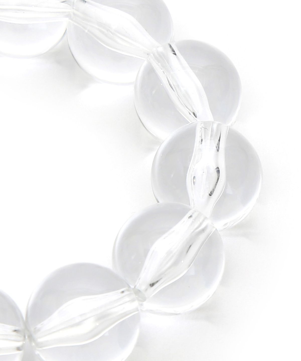 언더컨트롤 스튜디오(UNDERCONTROL STUDIO) 팔찌 겸 머리끈 BRACELET SCRUNCHIE / SILVER WATER BALL