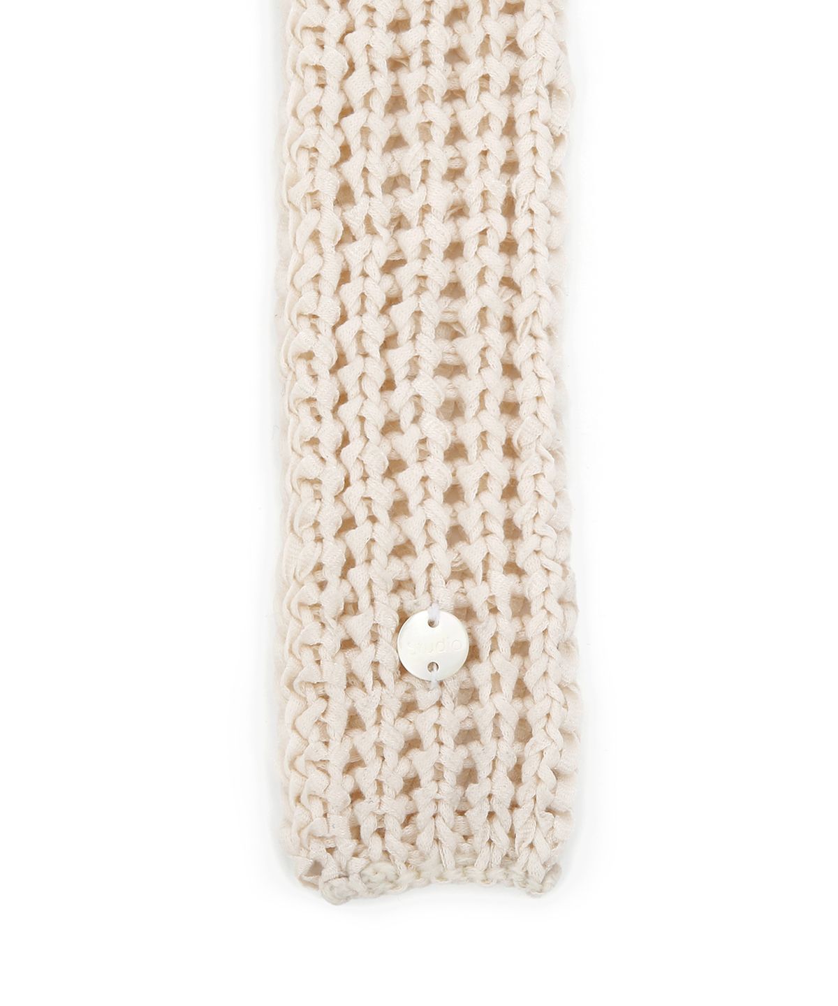언더컨트롤 스튜디오(UNDERCONTROL STUDIO) 사계절 머플러 CROCHET LINE MUFFLER / OATMEAL