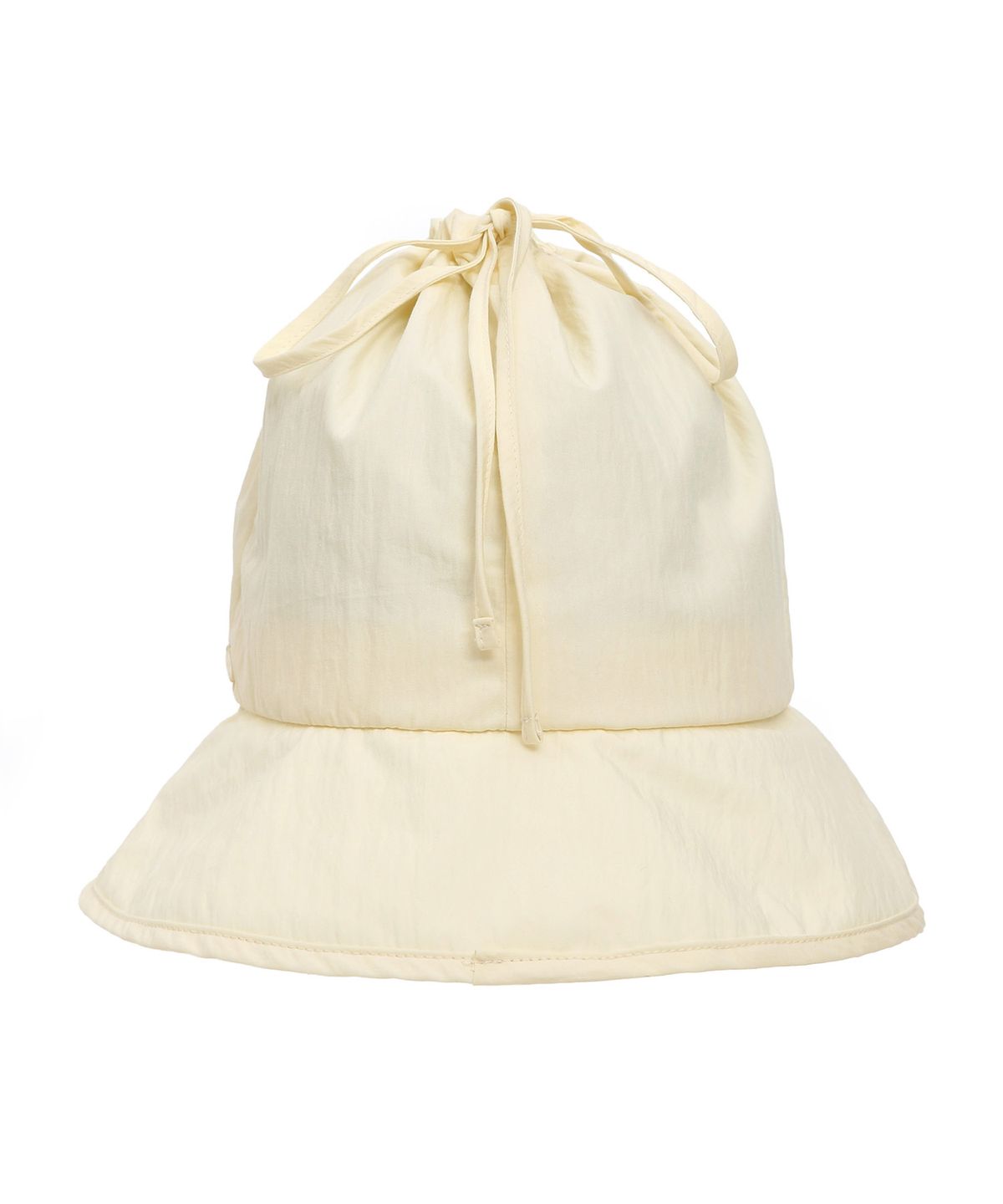 언더컨트롤 스튜디오(UNDERCONTROL STUDIO) 여름 나일론 버킷햇 FOLD BUCKET / DRAWSTRING / NC LEMON