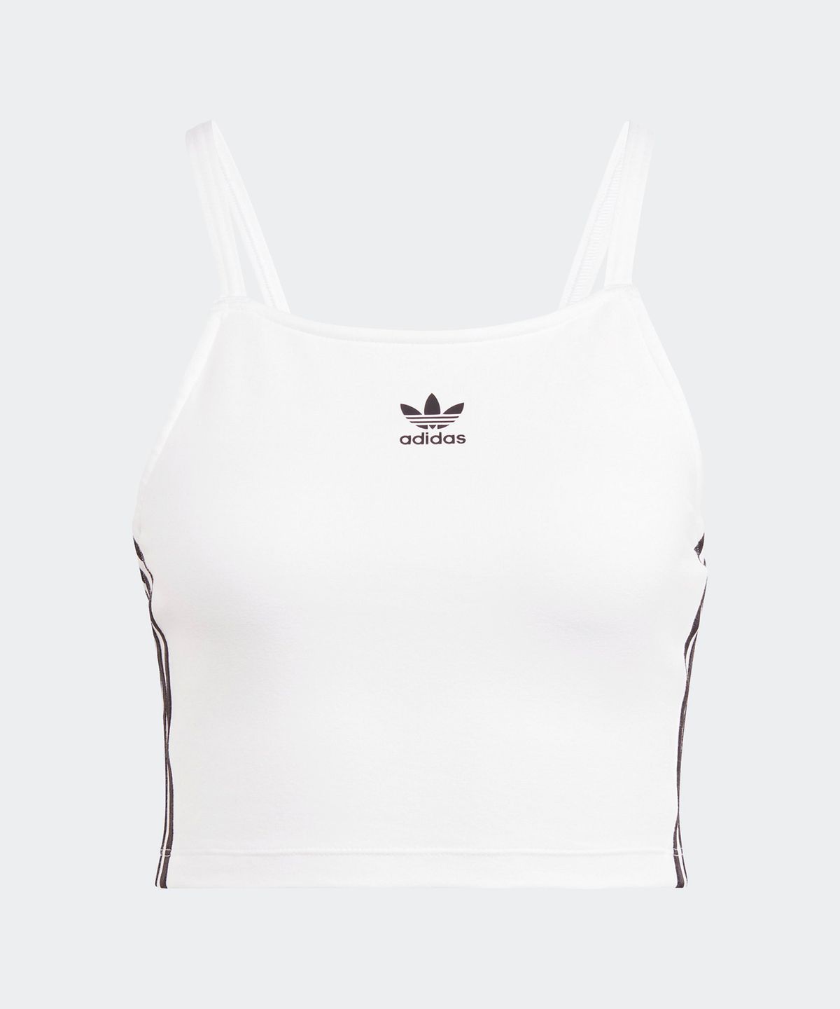 아디다스(ADIDAS) 3S 크롭탑 - 화이트 / IN8377