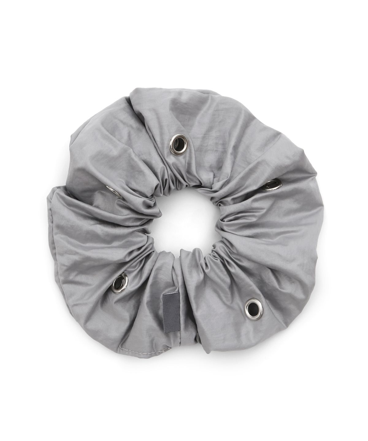 언더컨트롤 스튜디오(UNDERCONTROL STUDIO) 아일렛 스크런치 머리끈 SCRUNCHIE / MID / EYELET / WS / SILVER