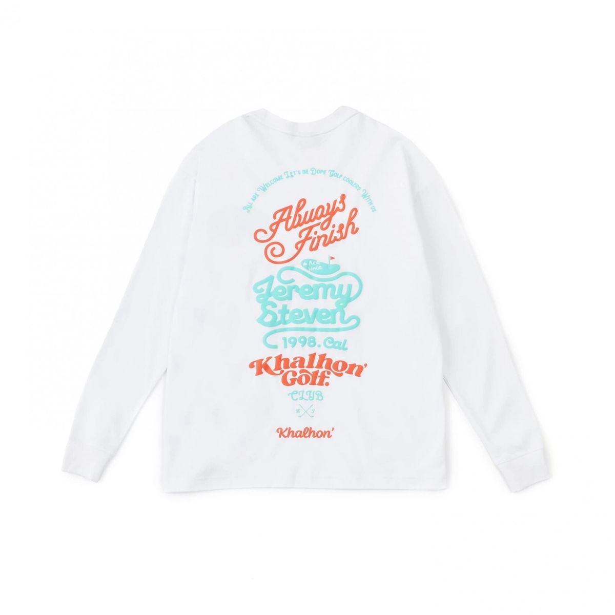 깔롱 골프(KHALHON) JEREMY_Always Finish 긴팔 티셔츠