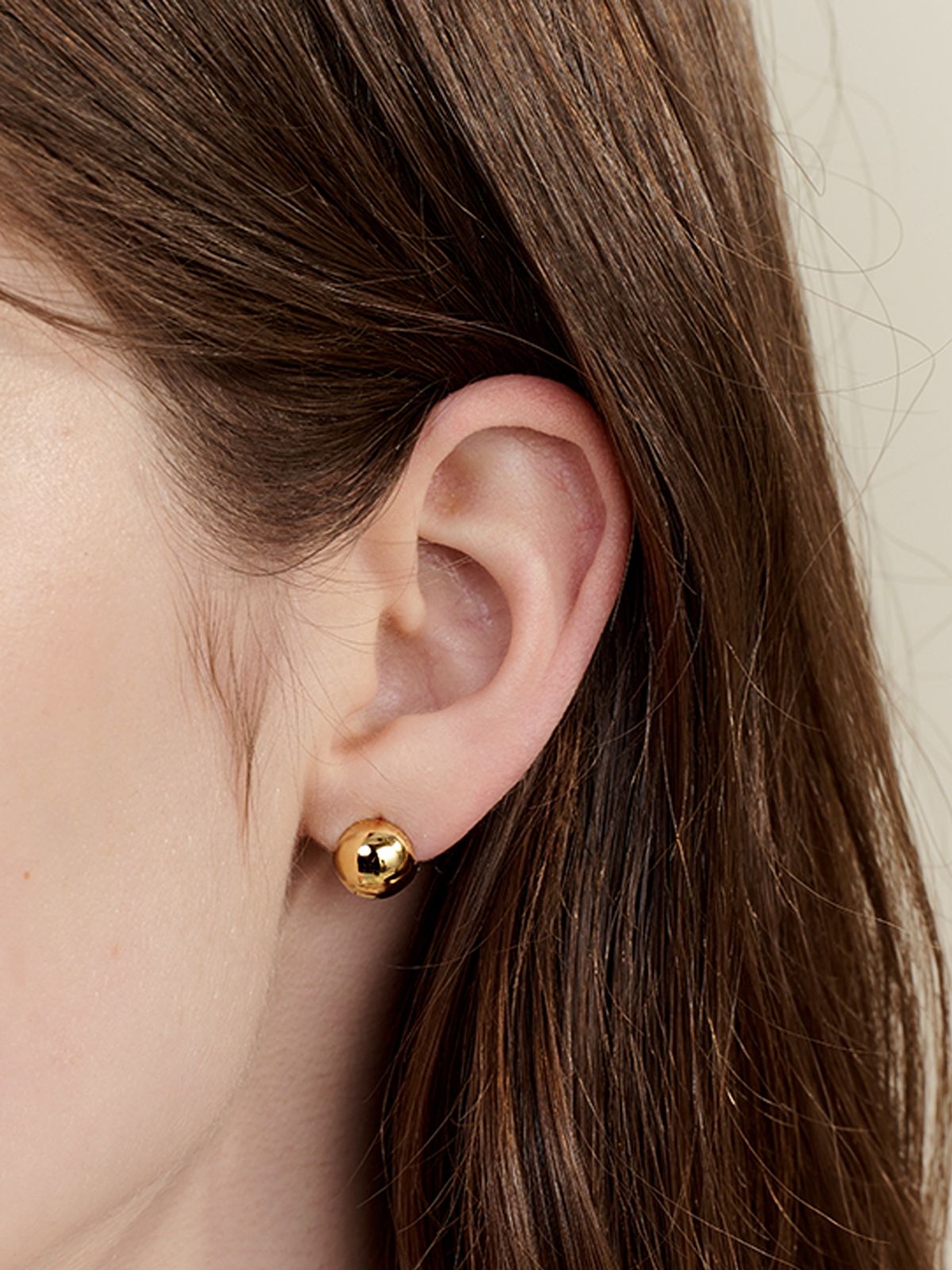 헤이(HEI) ball one-touch earring