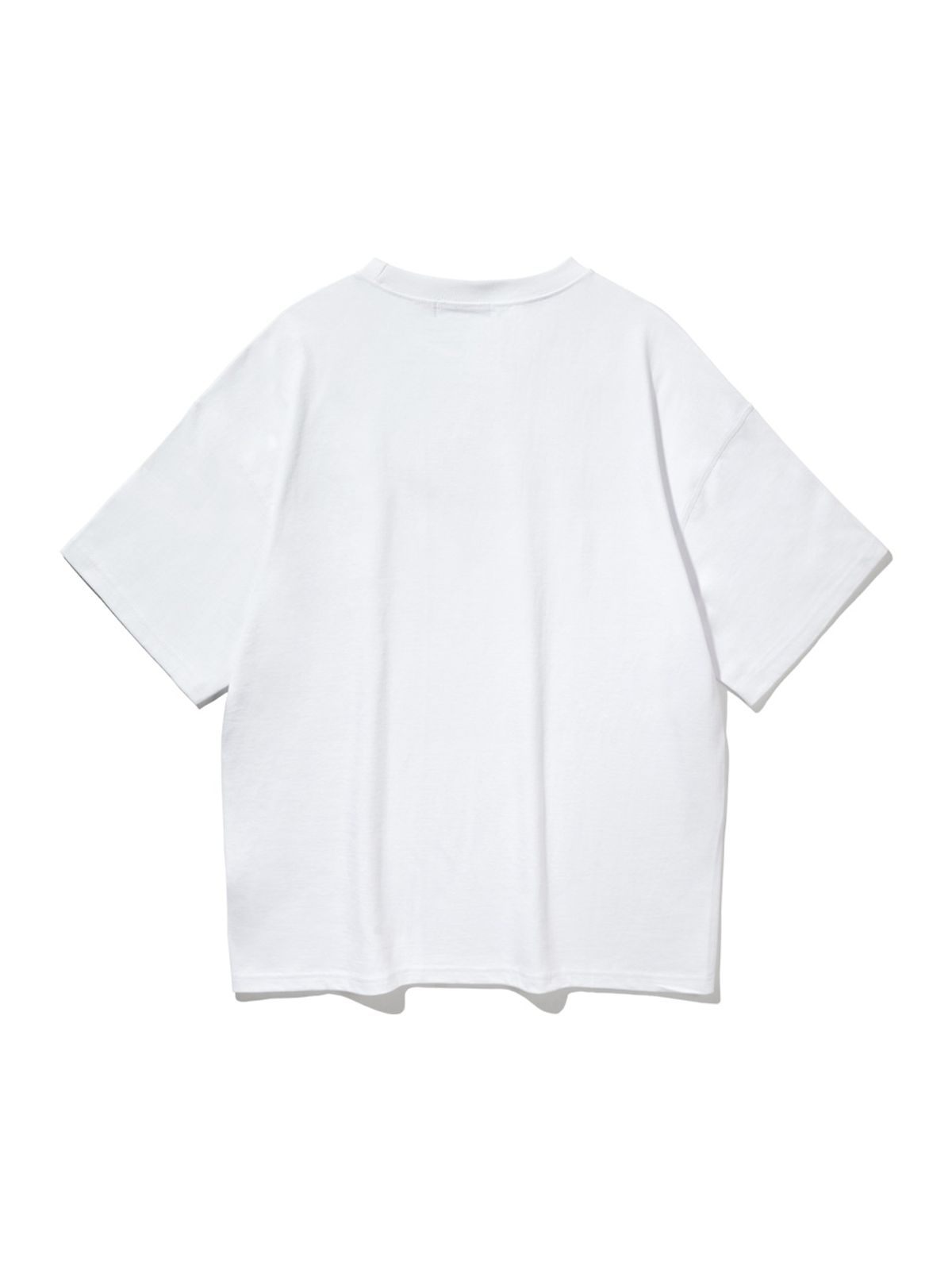 바켄(BAKKEN) Minimal logo 반팔티셔츠 BK3981_화이트