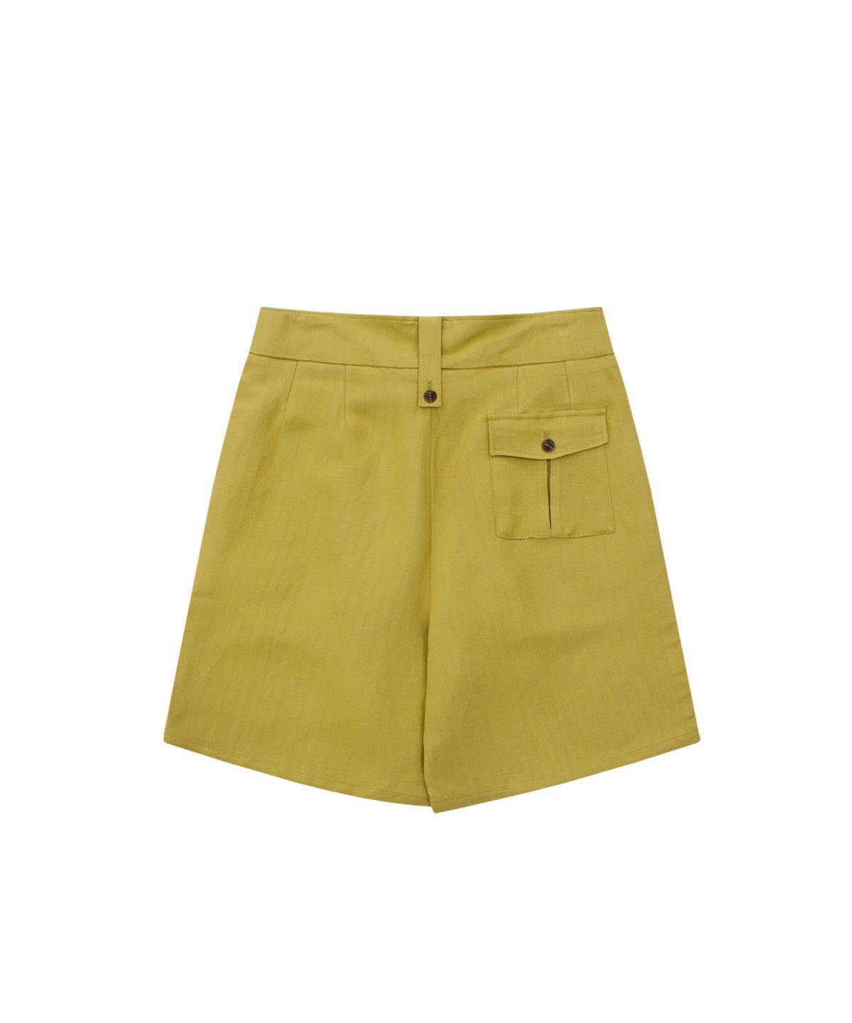 홍우성(HONGWOOSUNG) UNIFORM SHORTS_MUSTARD